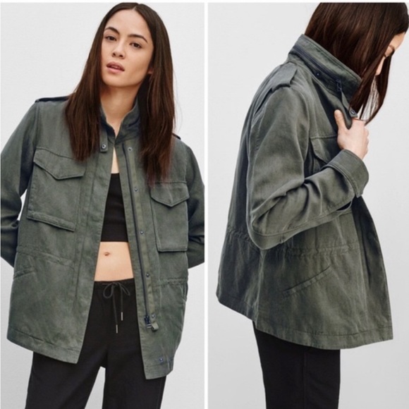 Community | Utility Jacket in Olive Green Size Small - Picture 1 of 9